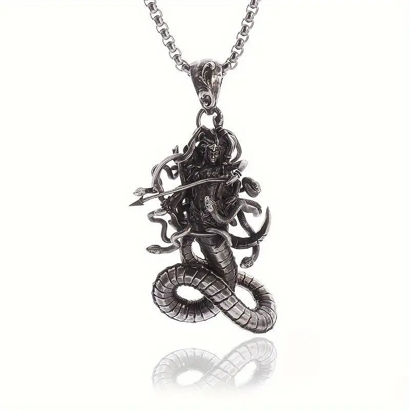 Medusa Goddess Necklace.