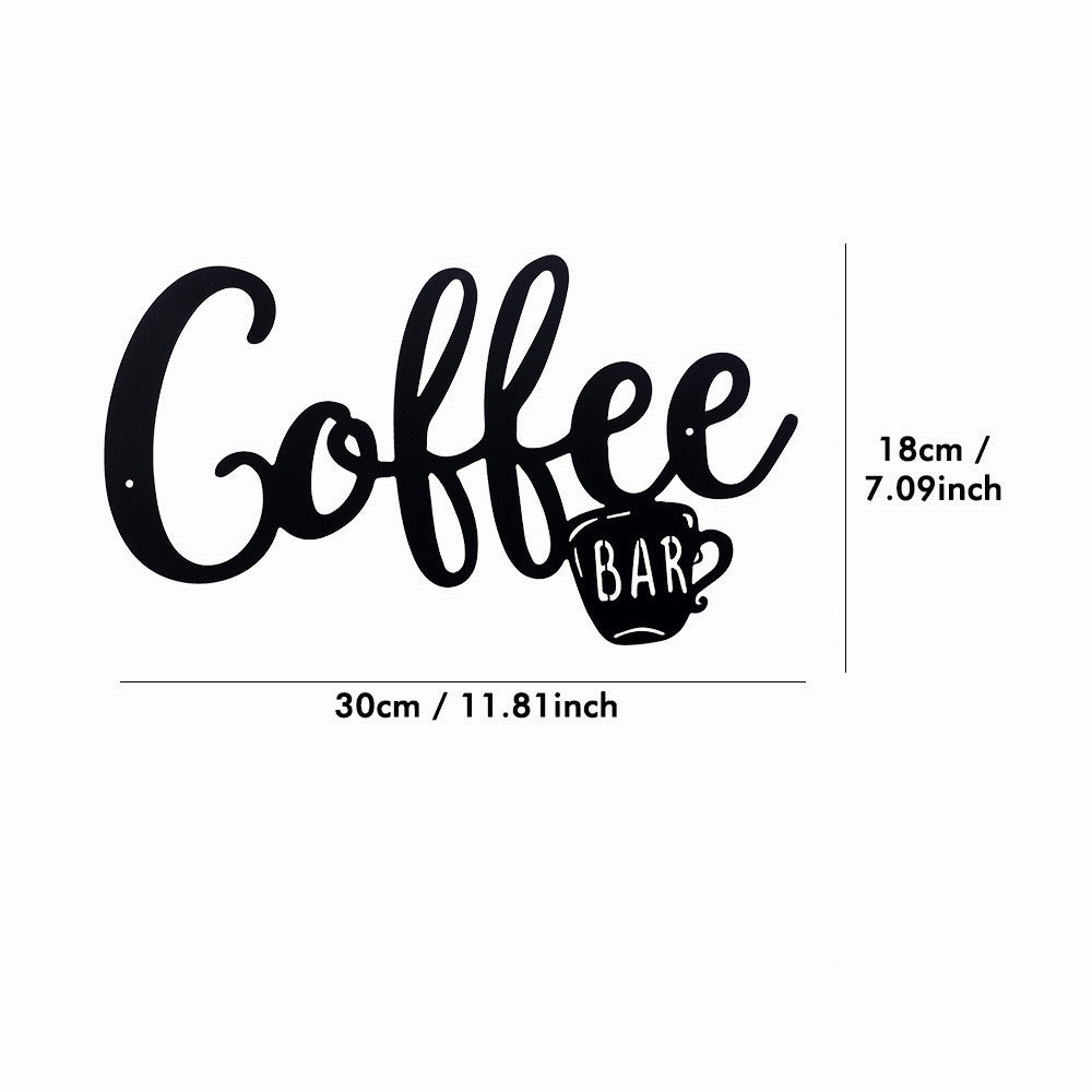 COFFEE BAR Wall Decoration Hanging Letters