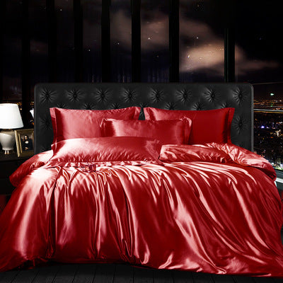 High-grade Silk Four-piece Bedding