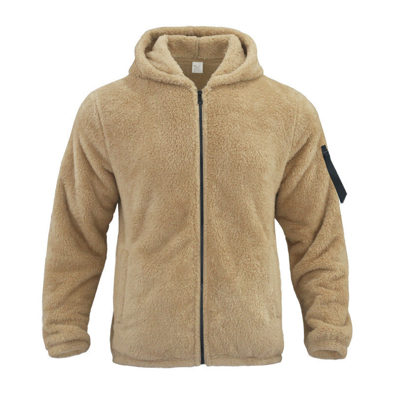 Plush Hooded Jacket