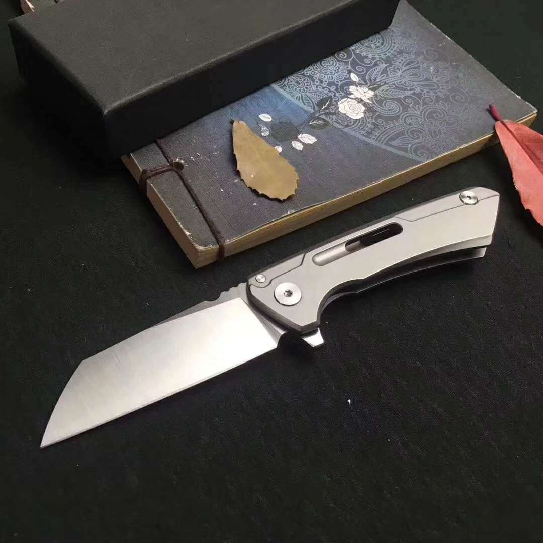 Steel Handle Pocket Folding Knife