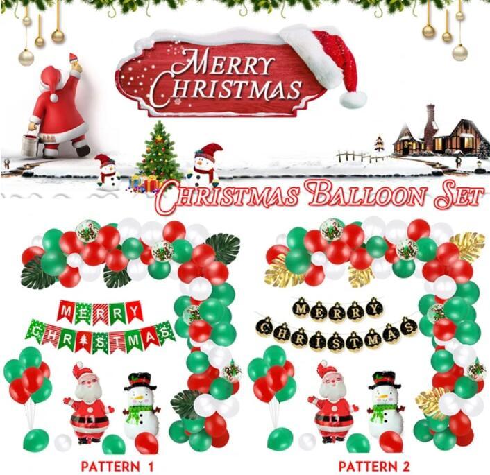 Christmas Decoration Balloon Set