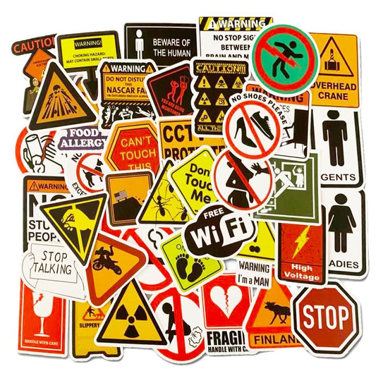 Assorted Sign Stickers