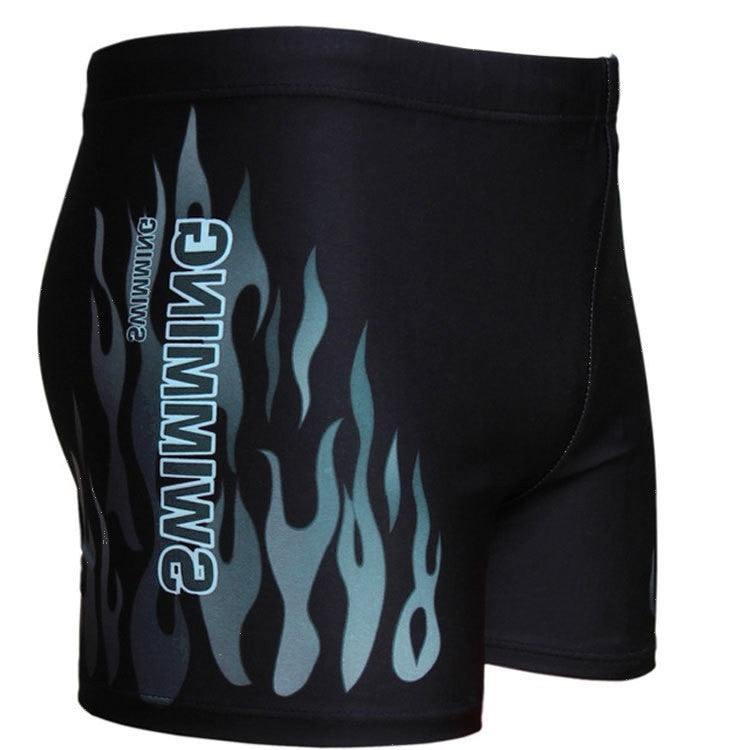 Men's Flame Swimming Trunks