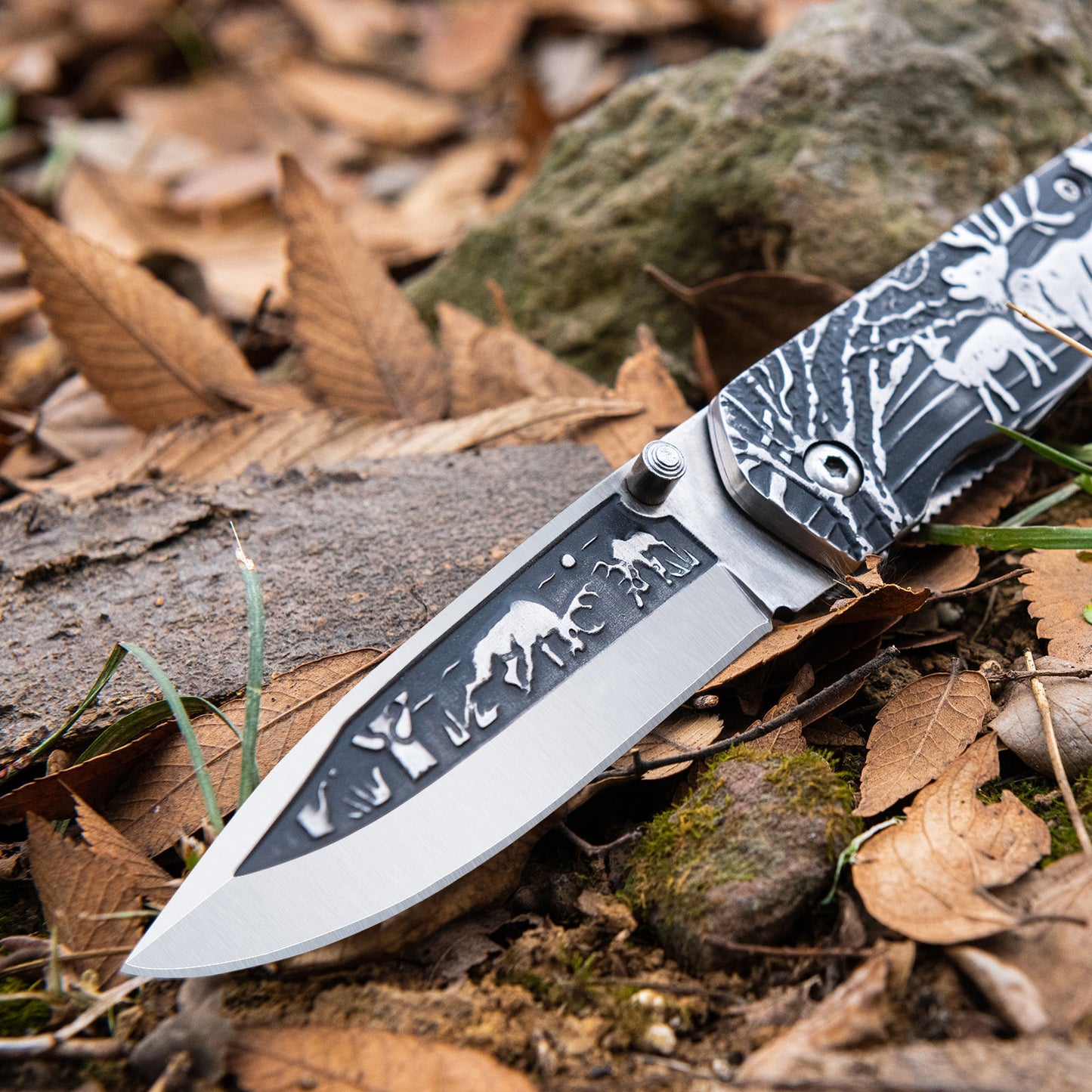 Elk All Steel Folding Knife