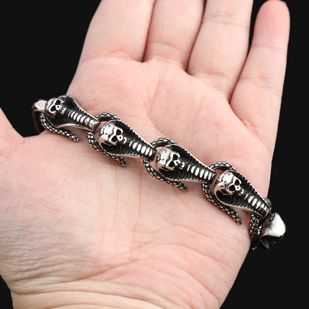 Cobra Skull Bracelet