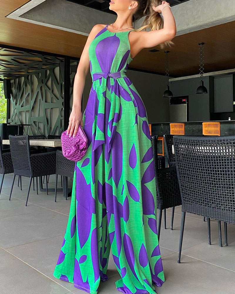 Colorful Casual Jumpsuit