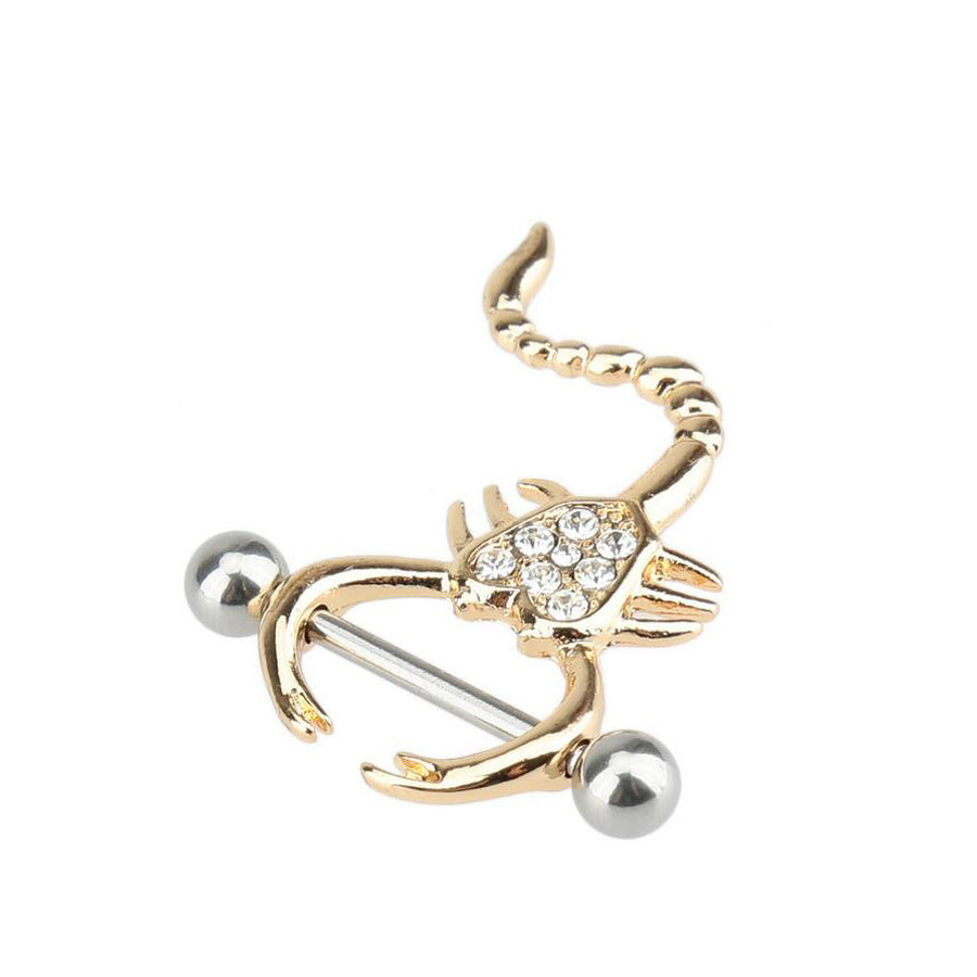 Stainless Steel Scorpion Body Piercing Jewelry