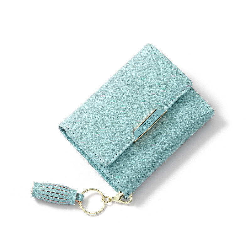 Short Tassel Small Wallet