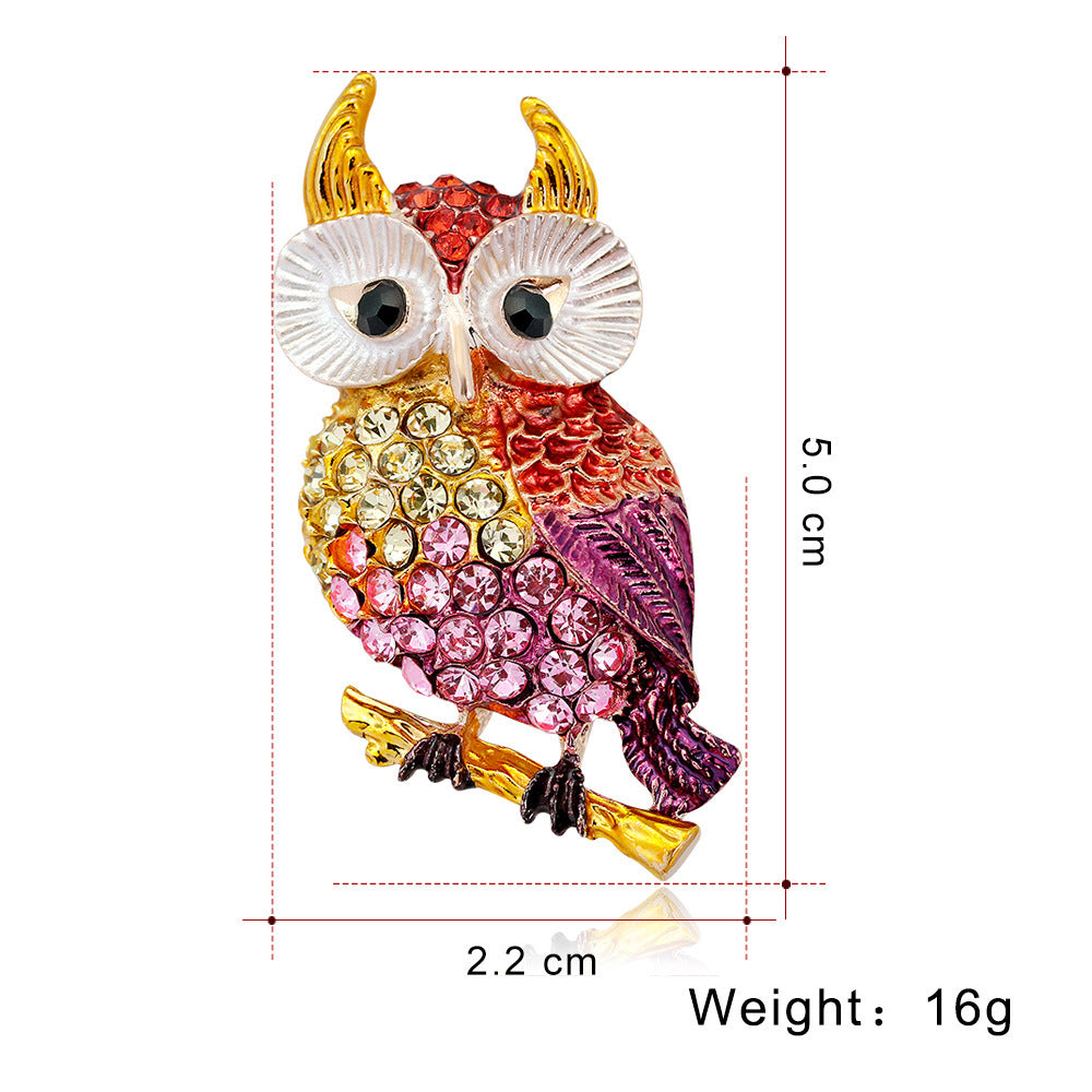 Owl Brooch