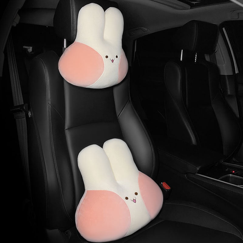 Rabbit Car Pillow