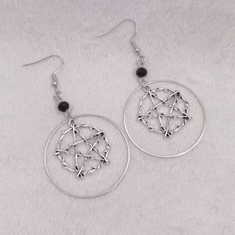 Pentagram Earrings