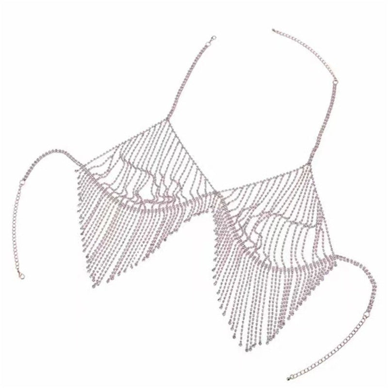 Diamond Fringed Body Chain