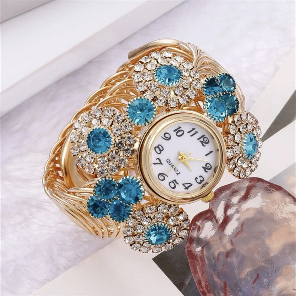 Rhinestone Fashion Quartz Watch