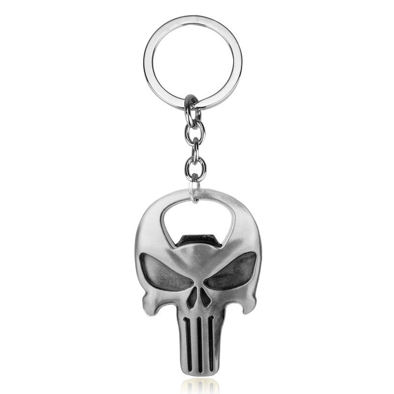 Skull Bottle Opener Keychain