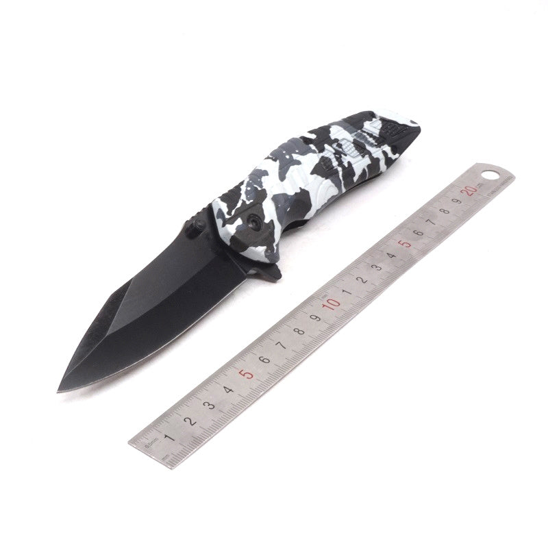 Camo Flint High Hardness Folding Knife