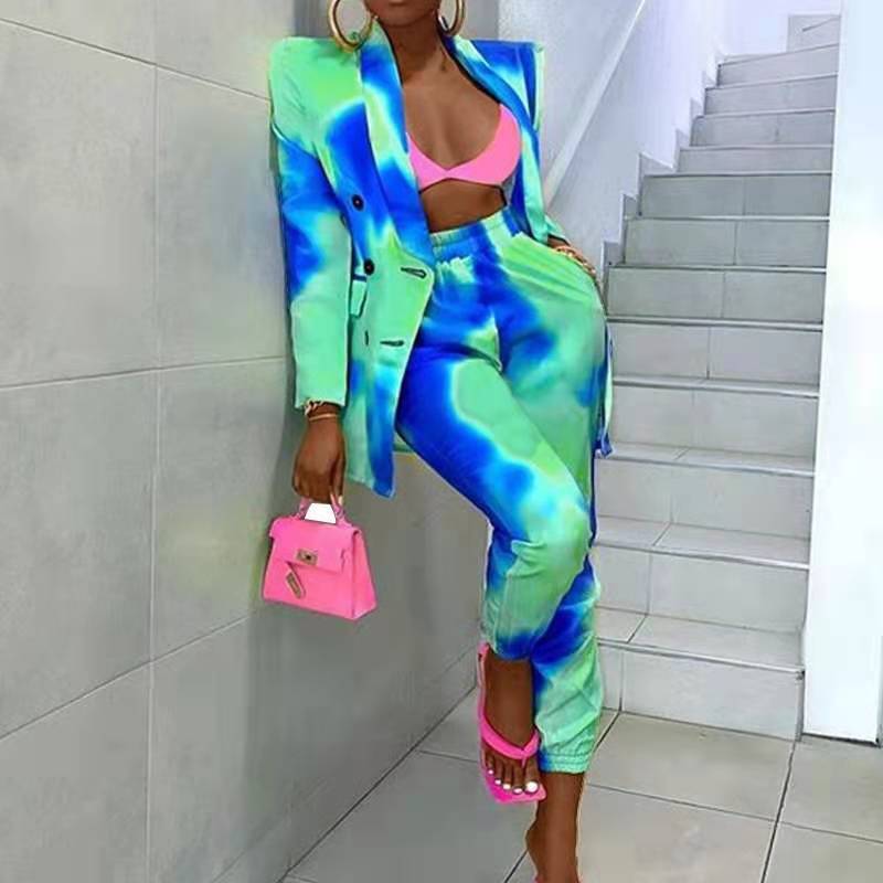 Colorful Casual Suit