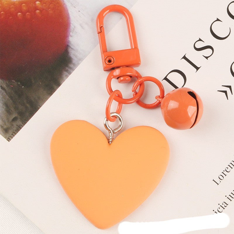 Heart Bell Keychain