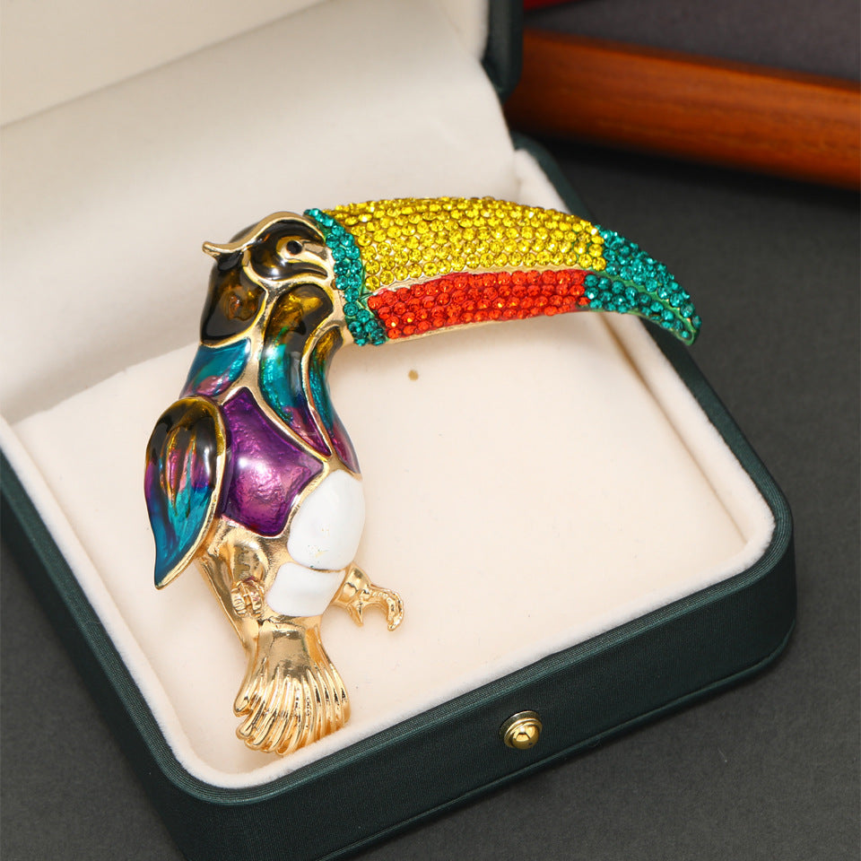 Toucan Brooch