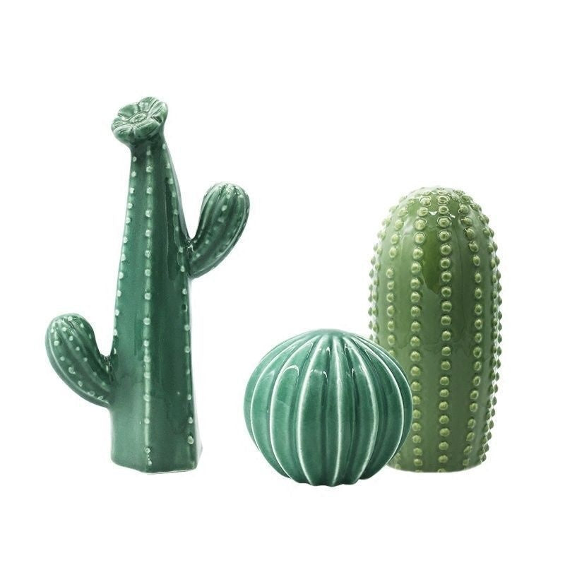 Ceramic Cactus Decoration