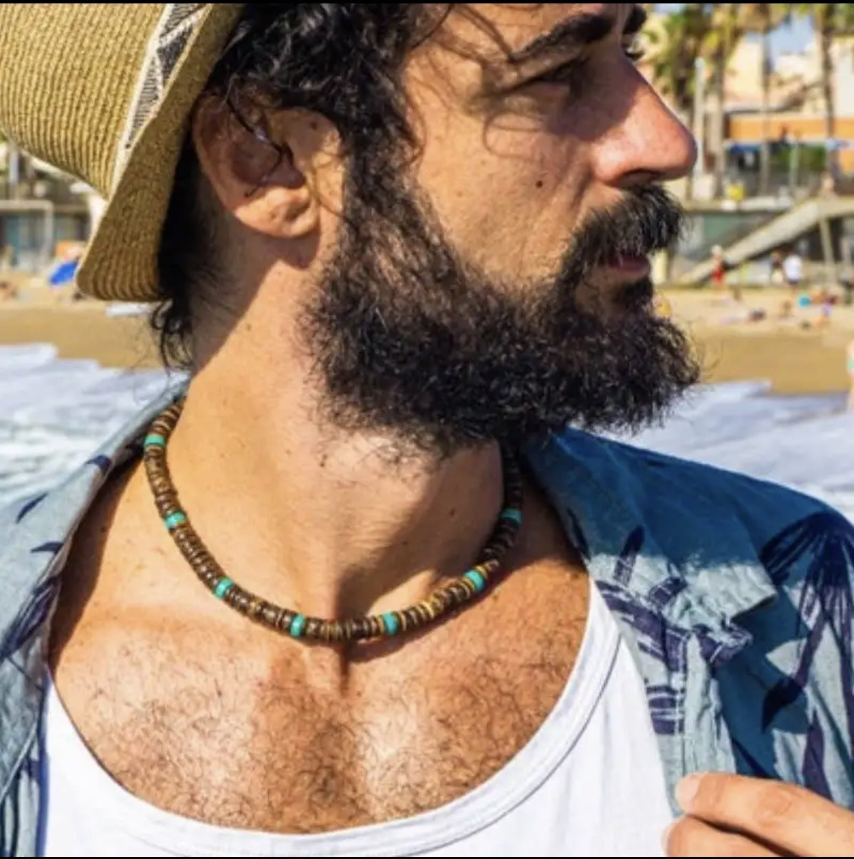 Summer Beach Bohemian Men's Necklace