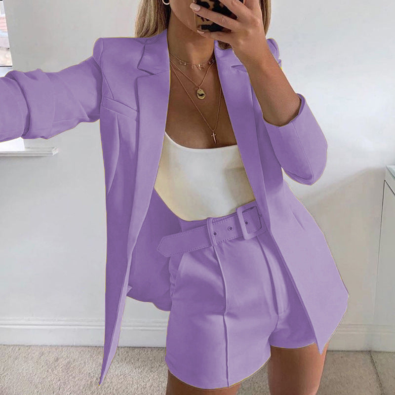 Casual Fashion Shorts Suit