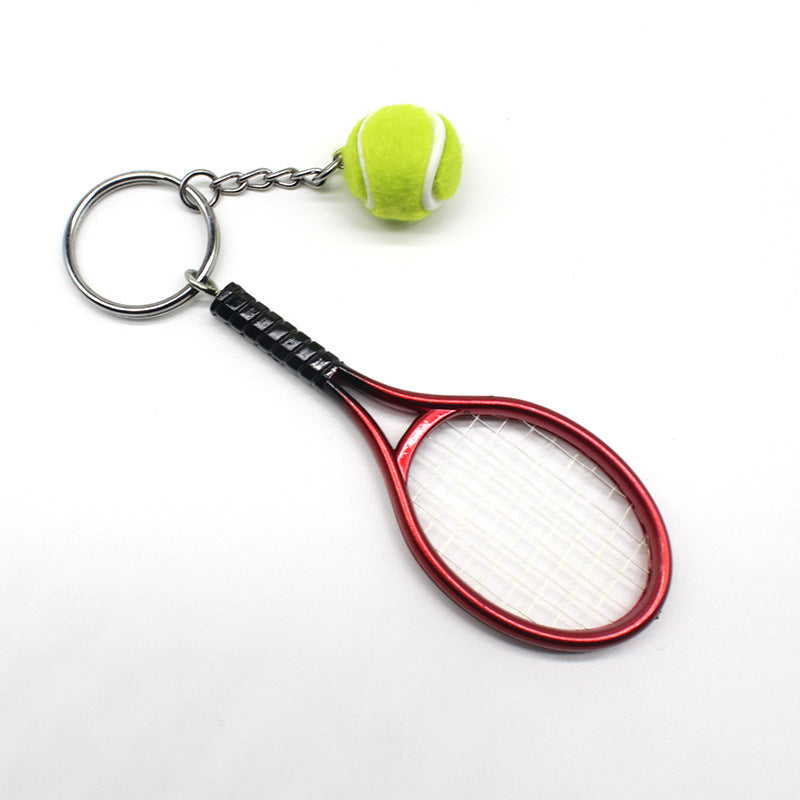 Tennis Racket Keychain