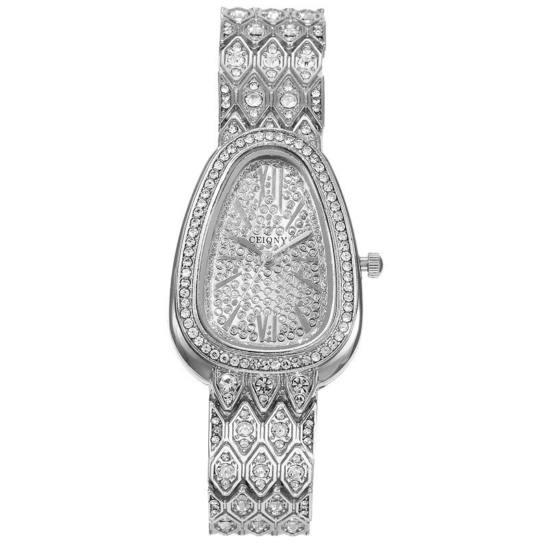 Flashy Diamond Bracelet Watch