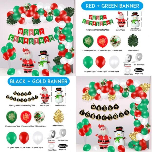 Christmas Decoration Balloon Set