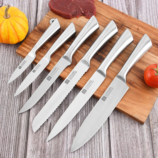 Stainless Steel Kitchen Knife Set