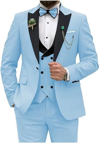 Men's Three-piece Tux Formal Suit