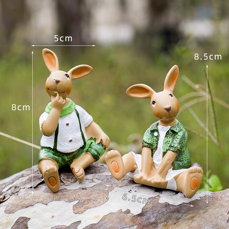 Garden Rabbit Decoration