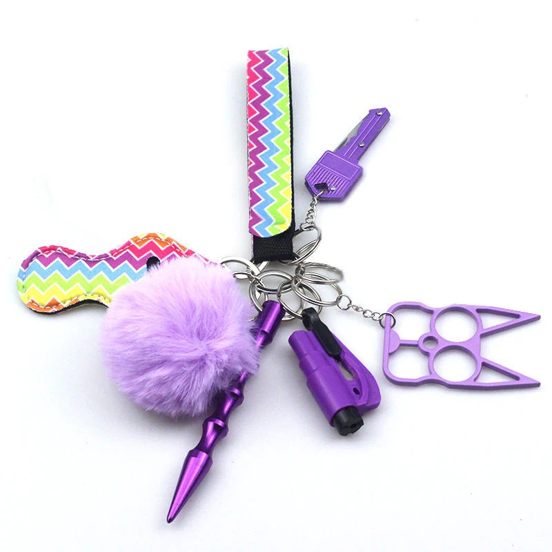 Glamour Defense Keychain Set