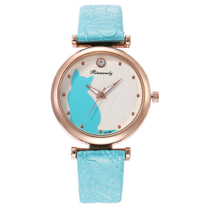 Cat-O-Clock Casual Quartz Watch