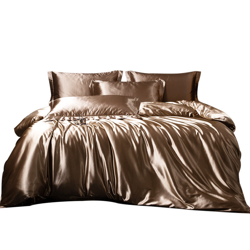 High-grade Silk Four-piece Bedding