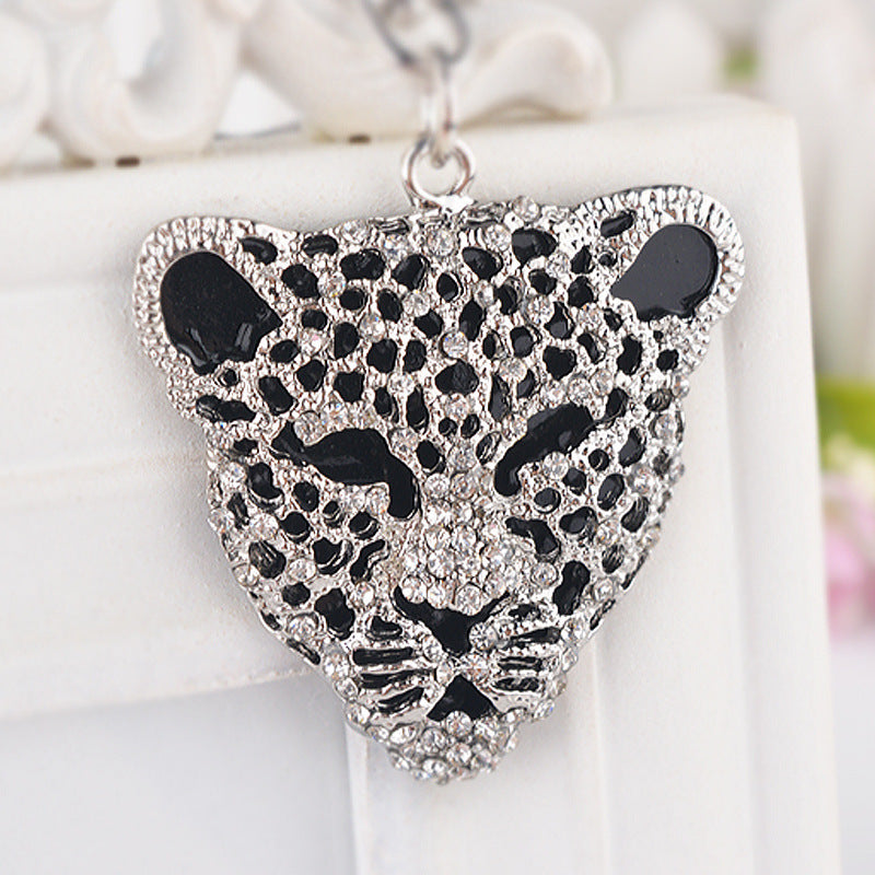 Leopard Head Keychain