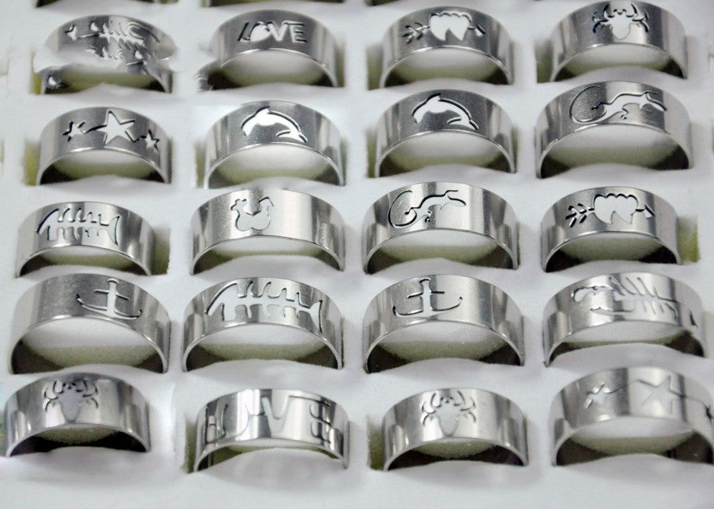 Hollow Stainless-Steel Rings