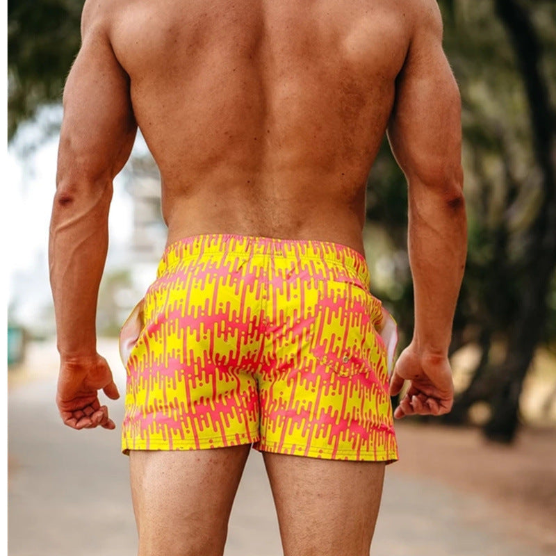 Men's Large Size Loose Quick Dry Swimshorts