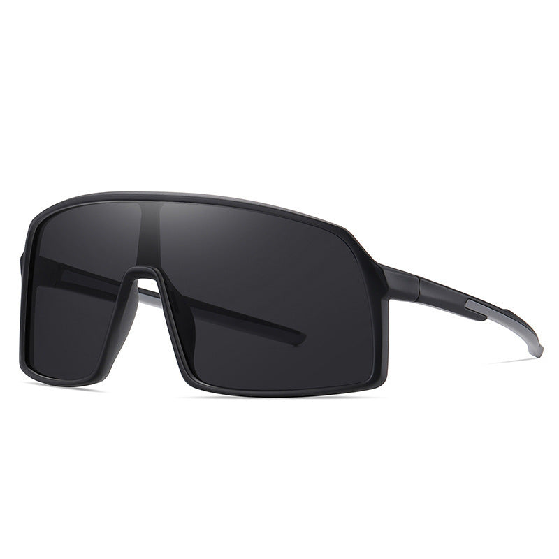 One Piece Large Frame Sunglasses