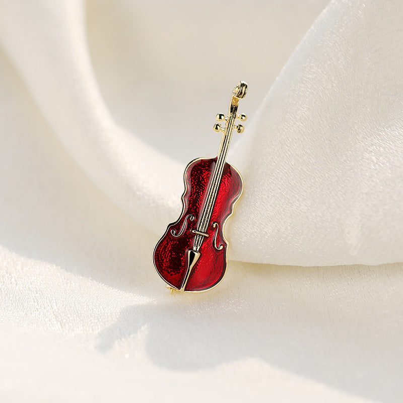 Violin Brooch