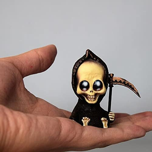 Baby Grim Reaper Statue