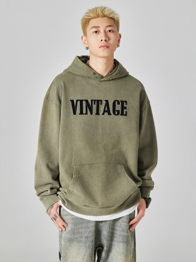 Men's Casual Hooded Cotton Sweater