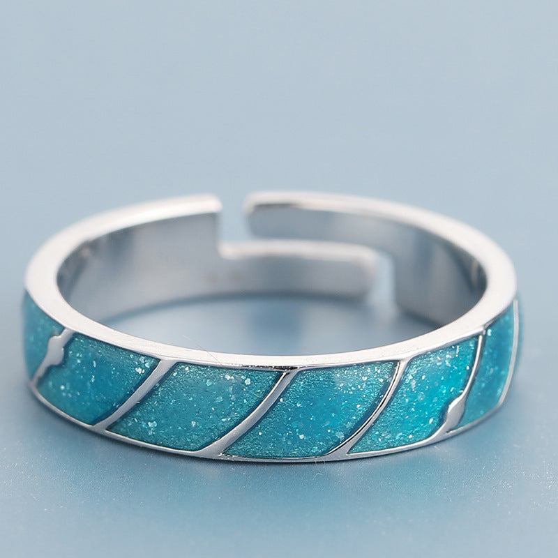 Meteor Shower Couple Rings