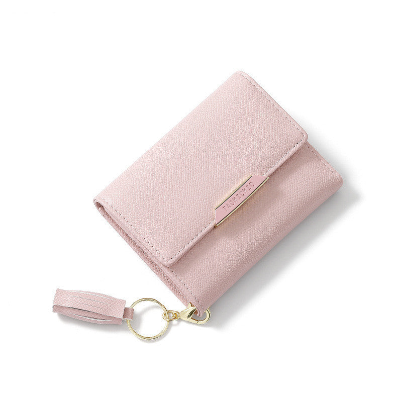 Short Tassel Small Wallet