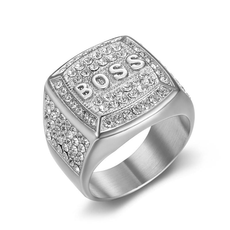 Titanium Steel BOSS Ring