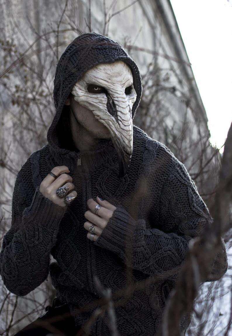 Halloween Plague Beak Mask