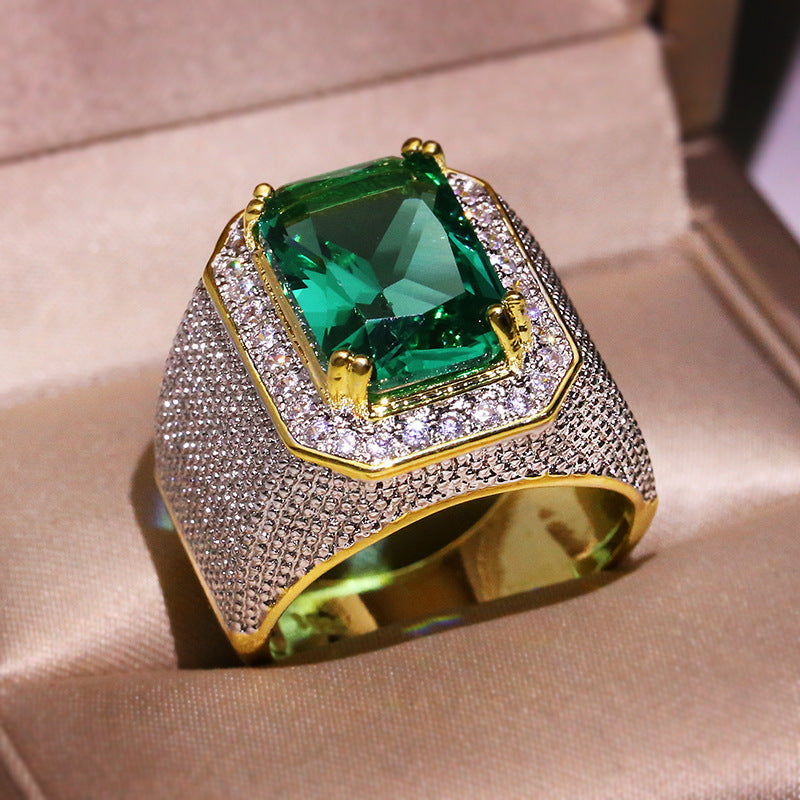 Zircon Ring For Men And Women