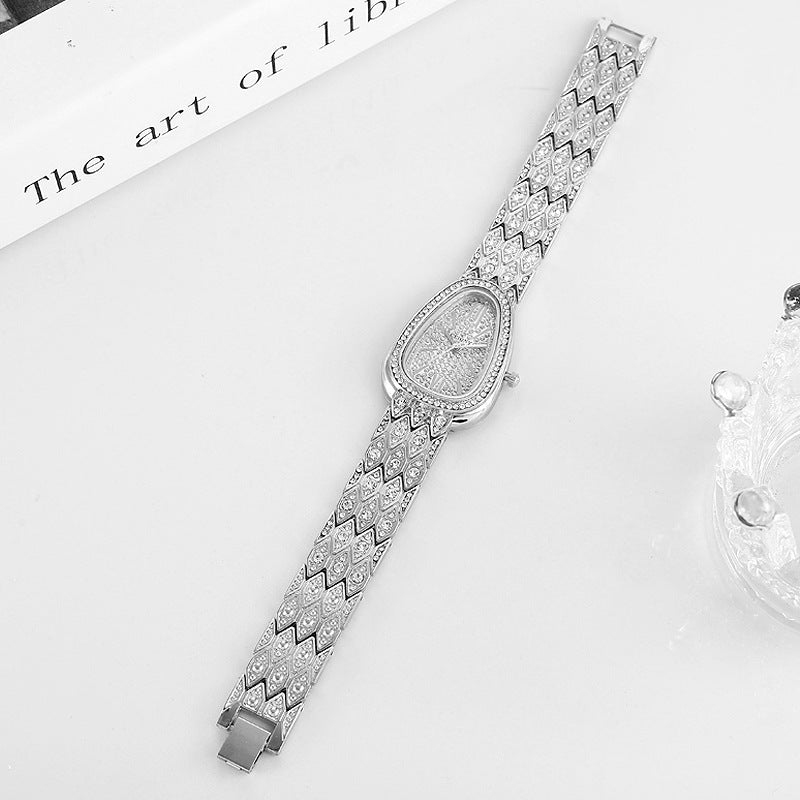 Flashy Diamond Bracelet Watch