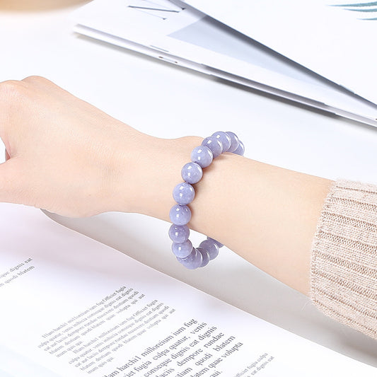 Purple Aquamarine Bracelet