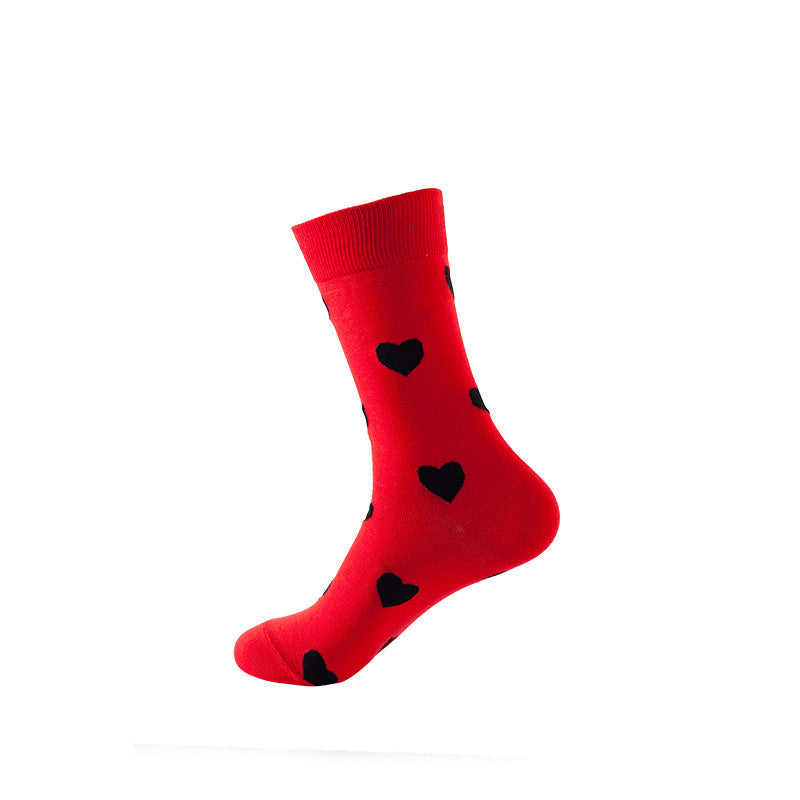 Mid Calf Fashion Trendy Socks